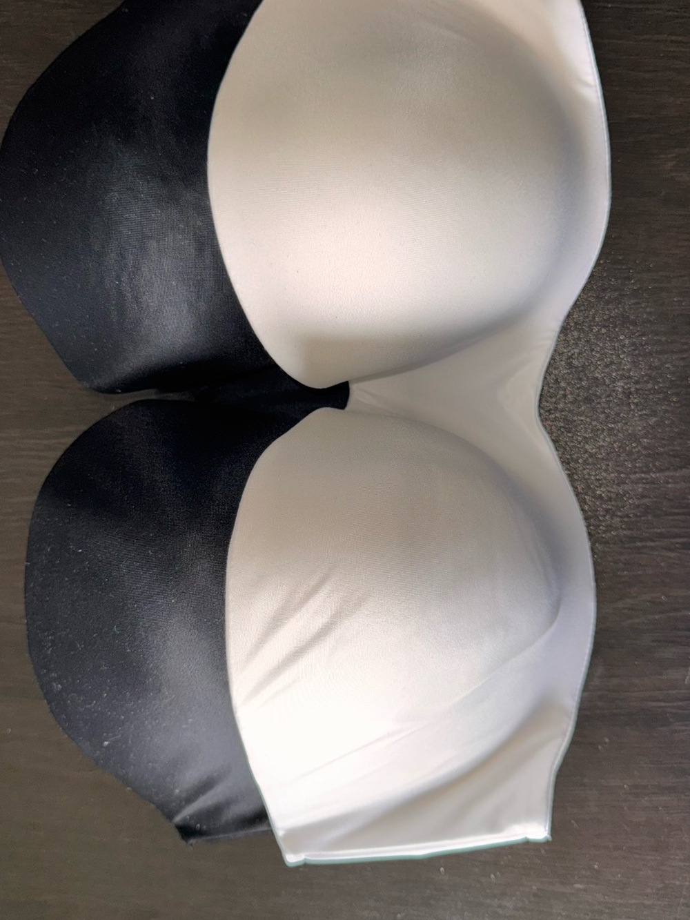 34DDD Body by Victoria's Secret Black & White Strapless Mulit (2)